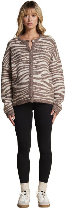 Envie de Fraise - Vest - Beige - Zebraprint - Voor Zwangerschap