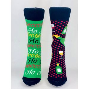 Onfeet - missmatch - HoHoHo - prosecco - kerst