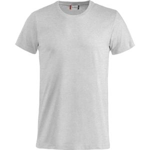 Clique 2 Pack Basic Fashion-T Modieus T-shirt kleur Ash maat 3XL