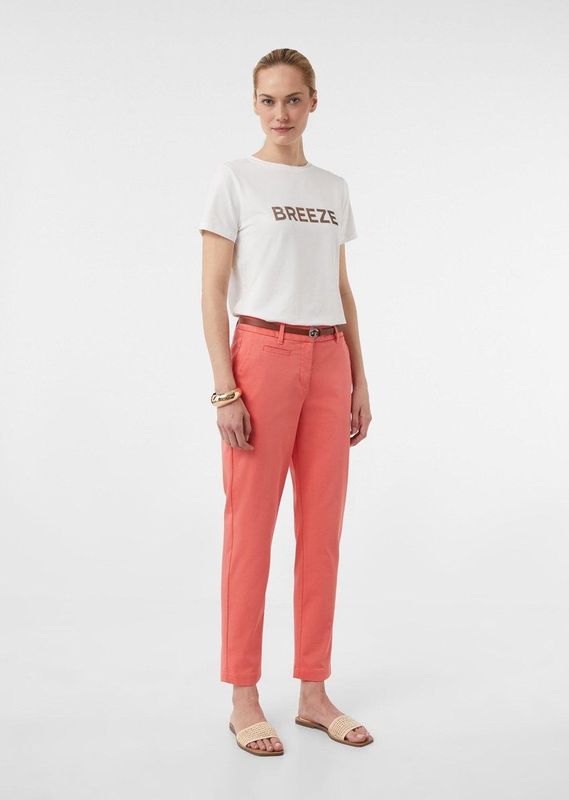 Chino Broeken - Enkellang - Katoenmix