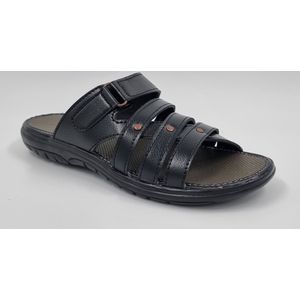 Walking - Slippers Heren - Licht Gewicht Heren Slippers - Slippers met een Zacht Voetbed - Zwart – Maat 39