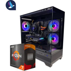 Diamond VI RGB Gaming PC | AMD Ryzen 7 - 5700X | GeForce RTX 4060 | 32 GB DDR4 | 1 TB SSD - NVMe | Windows 11 Pro