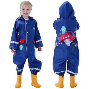 Waterdicht Regenpak voor Kinderen - Multifuntionele Regenoverall met Capuchon en Draagtas