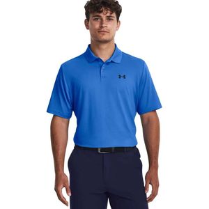 Under Armour Golf Performance 3.0 Polo Met Korte Mouwen Blauw M / Regular