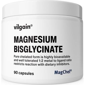 Vilgain Magnesium Bisglycinaat - 90 vegan capsules - MagChel®