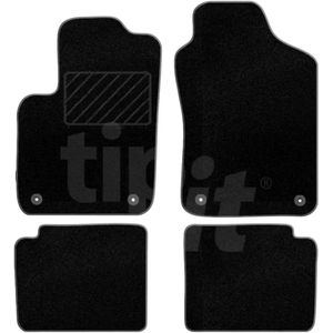 Tip-it - Automattenset Fiat 500 Hybrid (312_) 2020 - 2024 - Perfecte pasvorm - 4-delig