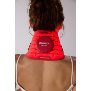Lumaflex essential - red-light therapy - rodelicht-therapie - rode licht product - rood licht therapie - goed tegen stress, spierpijn en het maakt je huid jonger