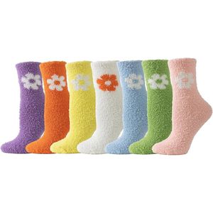 Dames Fluffy Sokken - Ultrazacht en Comfortabel - 5,6,7 Paar
