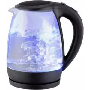 Waterkoker 1.7Liter - Glas - Met Led verlichting - 2200 W - BPA vrij - Camping Waterkoker