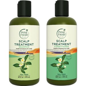 PETAL FRESH - Tea Tree - Shampoo + Conditioner - 2 Pak
