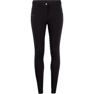 Montar Rijbroek Crystal Full Grip Kids Zwart - 176