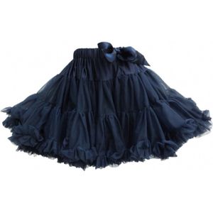 Angel's Face - Chiffon Petticoat - Rok - Midnight Blue - Navy - XLarge (10-12y) 140-152 en Dames 38-40
