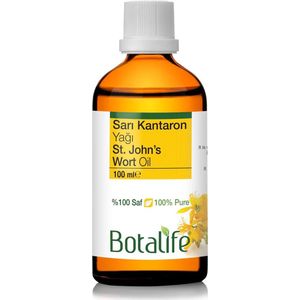 Botalife - Sint Janskruidolie - St. Janskruidolie - Sarı Kantaron - St. Janskruid Olie - Koudgeperste Olie - 100% Puur & Natuurlijk - St. John's Wort Oil - 100 ml