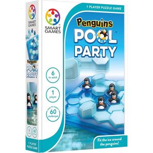 SmartGames Penguins Pool Party - 60 opdrachten voor jong en oud