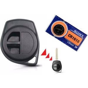 Autosleutel behuizing Suzuki Swift - Ignis Wagon R - zonder sleutelblad