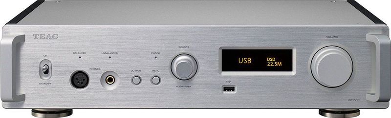 TEAC - UD-701N - Network DAC Pre-amp - Zilver