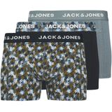 Jack & Jones - Ethan Trunks - Boxershorts - Blauw - Zwart - Bruin - 3-pack