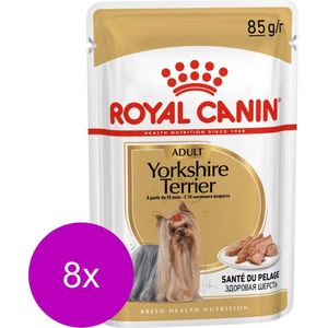 Royal Canin Bhn Yorkshire Terrier Adult Pouch - Hondenvoer - 8 x 12 x 85 g