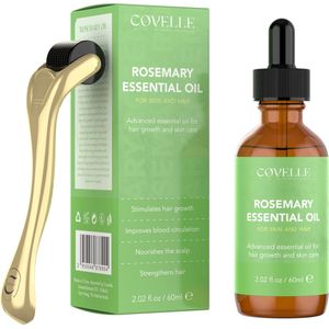 Covelle - Rozemarijn kit - Dermaroller - Rozemarijn olie