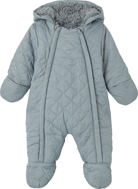 Vertbaudet - Gewatteerd Babypakje - Blauw - Gemengd met Sherpavoering