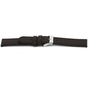 Horlogeband B400Z Classic Bruin Zilver 10x10 mm
