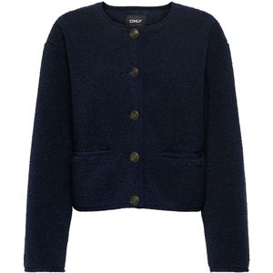 Only - ONLCOCO - Teddyjas - Donkerblauw - Korte Mouwen