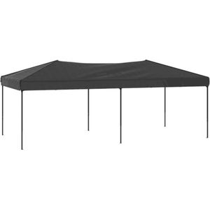 vidaXL - Partytent - inklapbaar - 3x6 - m - antracietkleurig