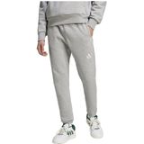 adidas Hombre ALL SZN FLEECE REGULAR TAPERED PANT, medium grey heather, XL Short