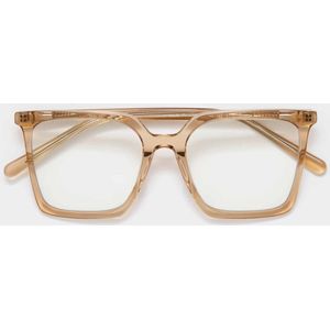 GLAS Adella leesbril sterkte +2.50 Caramel - Acetaat - Core-wire - Groot D-vormig montuur