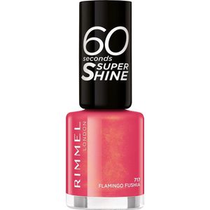 Rimmel London 60 Seconds Supershine nagellak - 717 Flamingo Fushia