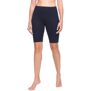 Ladeheid Dames Leggings - Shorts - Korte - Katoen - Sportbroek - LA-LA40-131-LE - Marineblauw - XS