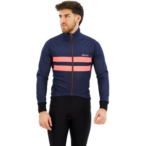Santini Colore Halo Jas Blauw M Man