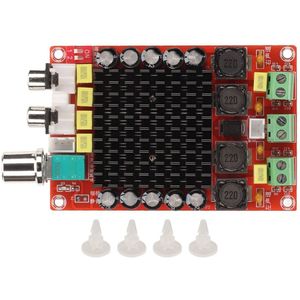 Digitale stereo-vermogensversterkermodule, 18-100 kHz PCB klasse D 100 W + 100 W XH M5100 veiligheidsbescherming voor motorfiets voor bioscoop Video en omgeving