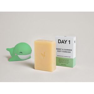 DAY 1 - Babyzeep - Body & Shampoo Soap Bar - Sweet & Summer Soft forever