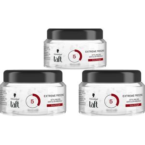 Taft - Extreme Freezing - Haargel - 3 x 250 ml