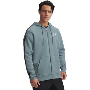 Under Armour - Longsleeve Icon Fleece Taping Full-Zip - Blauw