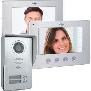 ELRO DV4000-2 Video Deur Intercom – 2 Appartementen - 1080P Full HD Camera met nachtzicht – 4-draads kabel – 16 Beltonen