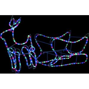 vidaXL-Kerstdecoratie-rendier-en-slee-252-LED's