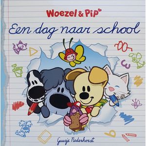 Woezel en Pip - Een dag naar school - Kinderboek - kartonnenboek - Eerste Boekje