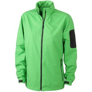 James and Nicholson Vrouwen/dames Windbreker (Kalk groen/koolstof grijs)