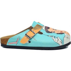 GOBY - Nurse - Clogs - Slippers -Hoge kwaliteit - Handmade - Maat 37