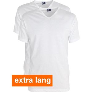 Alan Red - Vermont Extra Lange T-Shirts Wit (2Pack) - Heren - Maat XXL - Regular-fit