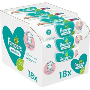 Pampers - Sensitive - Billendoekjes - 936 doekjes - 18 x 52