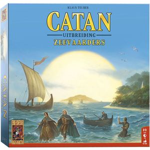 Catan - De Zeevaarders Uitbreidingsset: Nieuwe scenario's voor 3-4 spelers vanaf 10 jaar | +/- 75 minuten speelplezier