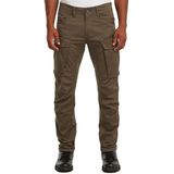 Rovic Zip 3D Regular Tapered Broek - Bruin - Heren