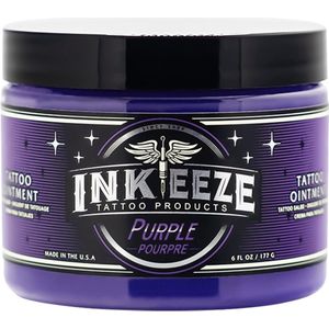 INK-EEZE Purple Glide Tattoo Zalf - Tattoo ointment - Purple Tattoo creme - Paarse tattoo zalf - Tattoo nazorg - 150g