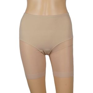 Dames korte legging voor onder jurk lichtcorrigerend invisible Huid - maat M