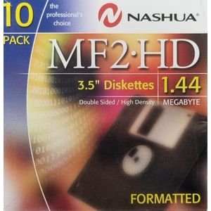 Nashua - 3.5"" Diskettes - 1.44MB - MF2HD