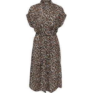 ONLY - ONLJANET SHIRT DRESS CS PTM - Dames - Maxi jurken