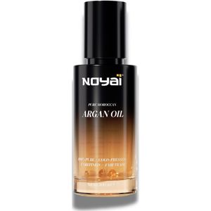 Noyai 100% Pure Marokkaanse Arganolie – Biologisch & Koudgeperst – Extra Hoog in Vitamine E – Anti-Aging & Hydraterend – Voor Stralende Huid, Glanzend Haar & Sterke Nagels (100ml)